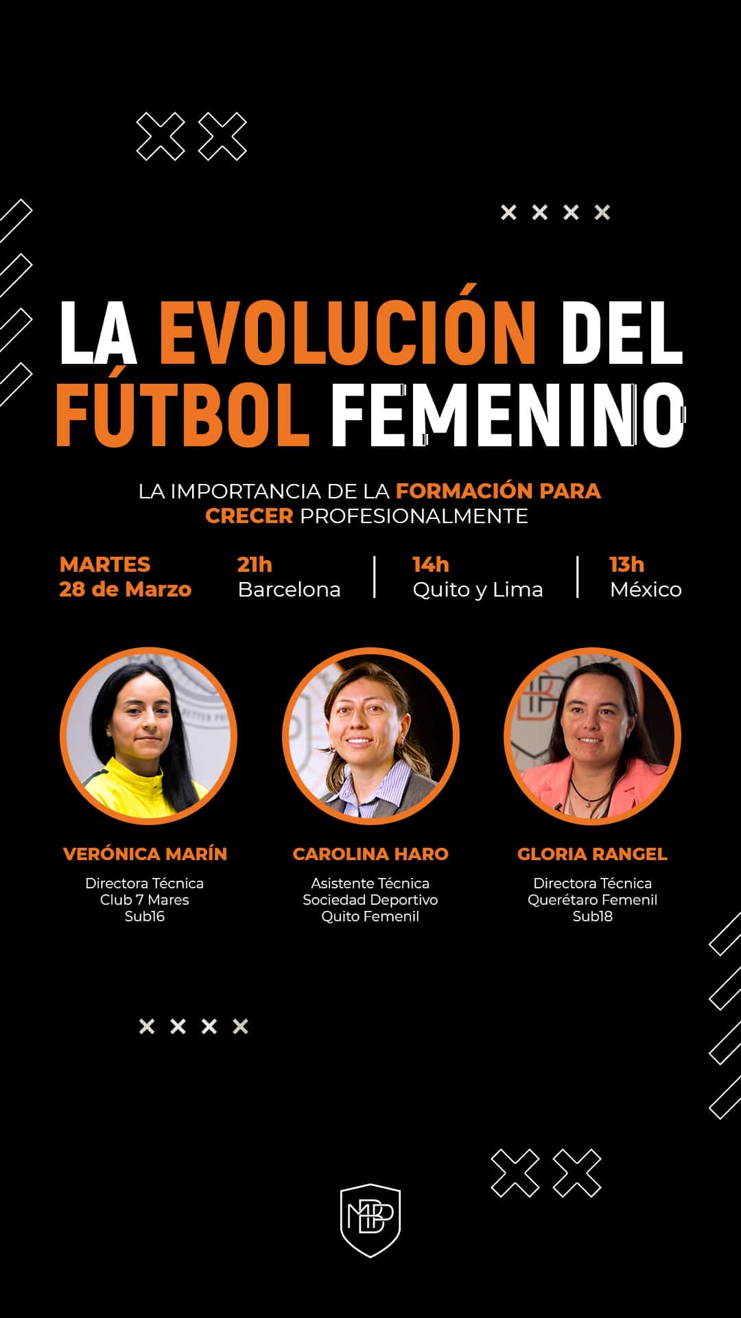 MBP VERTICAL Webinar: La evolución del fútbol femenino MBP School of coaches