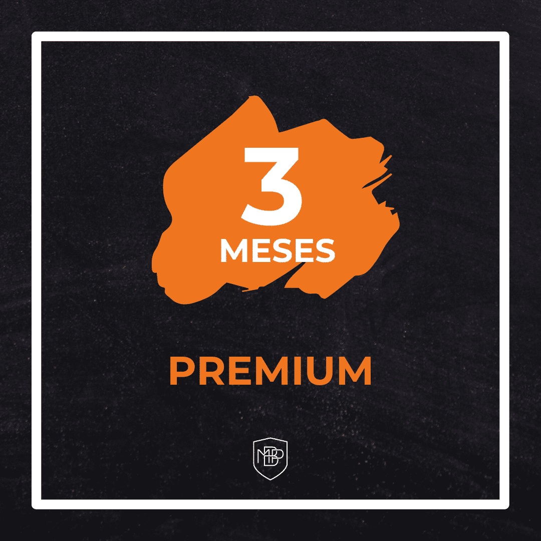 7 Suscripción Alumno Premium - 3 meses MBP School of coaches