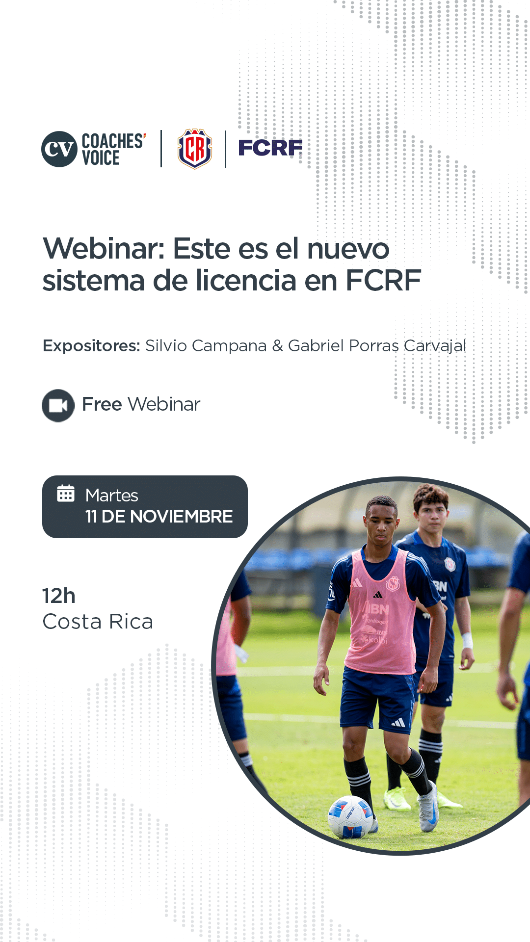 9x16Costa Rica 1 Webinar: Costa Rica Coaches' Voice School
