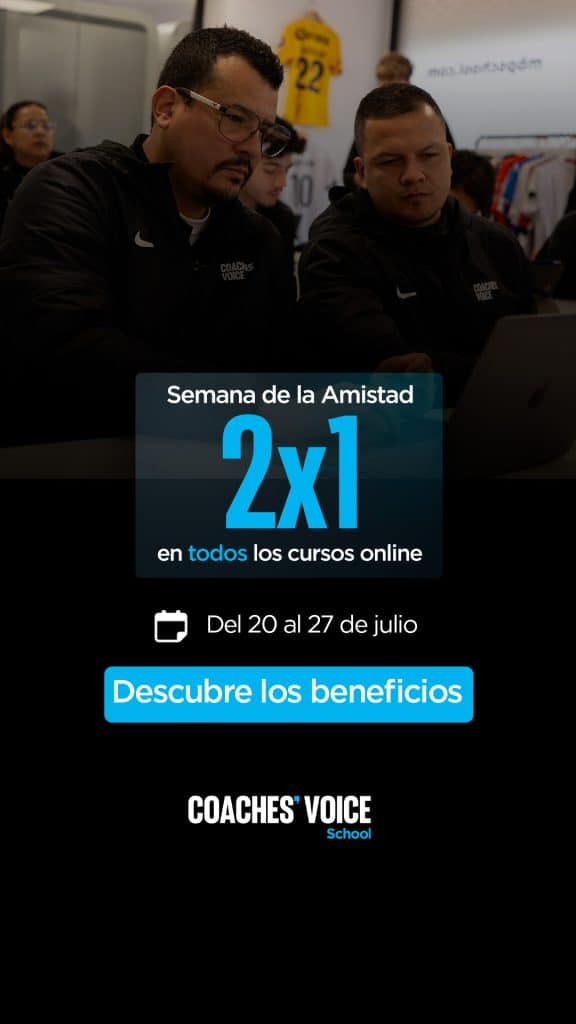 AMISTAD 2x1 9 16 RRSSweb Semana Amistad Coaches' Voice School